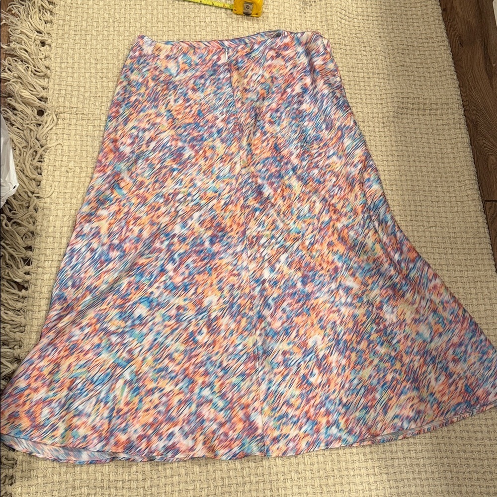Rebecca Minkoff WOMENS Colorful A-Line Skirt 8 - Picture 8 of 10